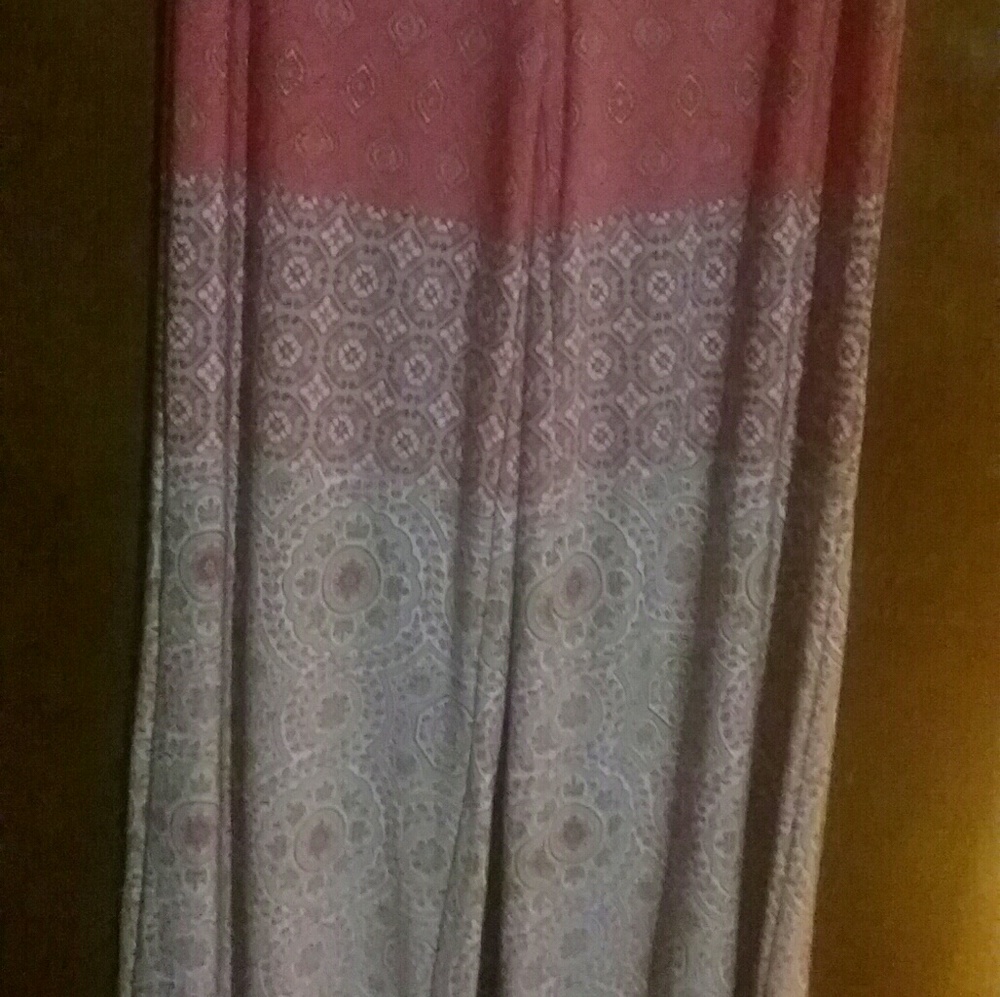 Long, Flowy Colorful, Patterned Pants - Picture 2 of 6